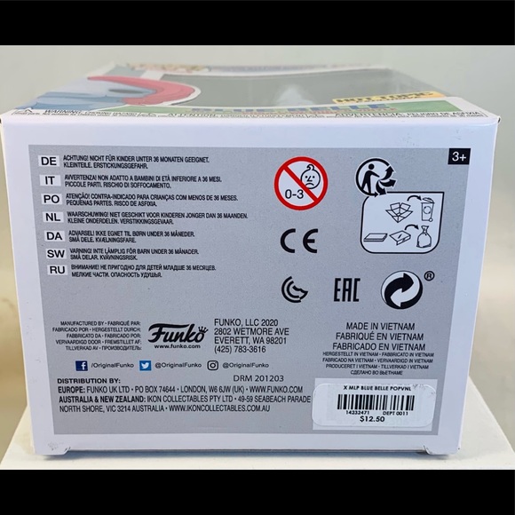 Funko Pop My Little Pony “Blue Belle” NIB - Picture 6 of 6